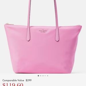Kate Spade Large Kitt Pink NWT